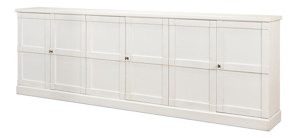 Sarreid Ltd - Luciana 6 Wood Dr Buffet,112in,Cortina Wh - R045-79W veiw 1