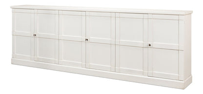 Sarreid Ltd - Luciana 6 Wood Dr Buffet,112in,Cortina Wh - R045-79W veiw 1