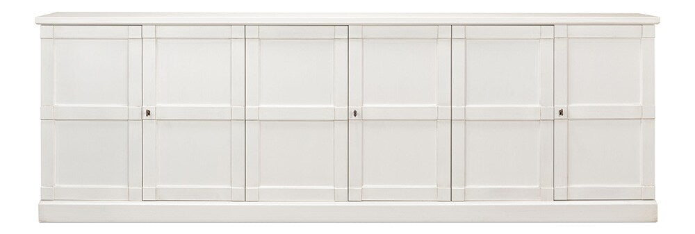 Sarreid Ltd - Luciana 6 Wood Dr Buffet,112in,Cortina Wh - R045-79W veiw 2