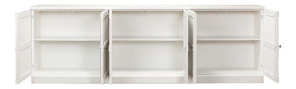 Sarreid Ltd - Luciana 6 Wood Dr Buffet,112in,Cortina Wh - R045-79W veiw 3