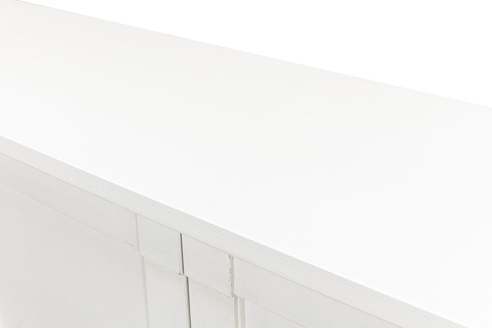 Sarreid Ltd - Luciana 6 Wood Dr Buffet,112in,Cortina Wh - R045-79W veiw 5