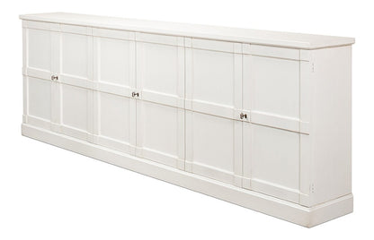 Sarreid Ltd - Luciana 6 Wood Dr Buffet,112in,Cortina Wh - R045-79W veiw 12