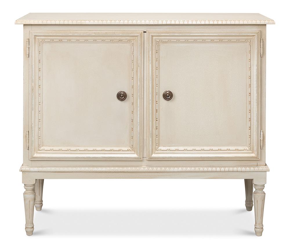 Sarreid Ltd - 2 Door Sideboard, Bright Lime White - R229-69 veiw 2