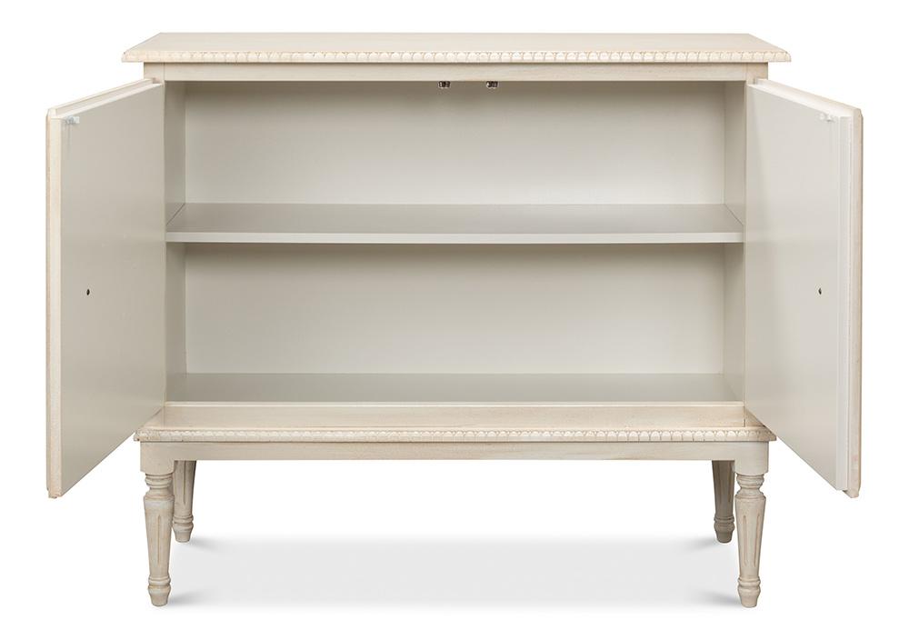 Sarreid Ltd - 2 Door Sideboard, Bright Lime White - R229-69 veiw 3