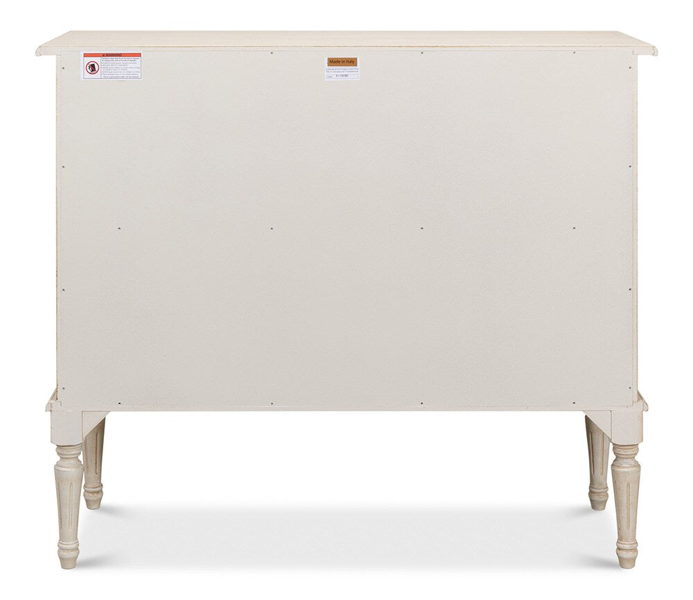 Sarreid Ltd - 2 Door Sideboard, Bright Lime White - R229-69 veiw 7