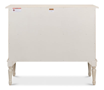 Sarreid Ltd - 2 Door Sideboard, Bright Lime White - R229-69 veiw 7