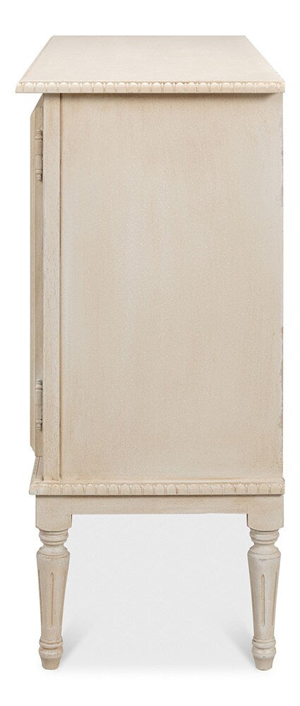 Sarreid Ltd - 2 Door Sideboard, Bright Lime White - R229-69 veiw 8
