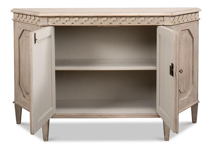 Sarreid Ltd - Wrenn Credenza, Stone Grey - 53411-1 veiw 3