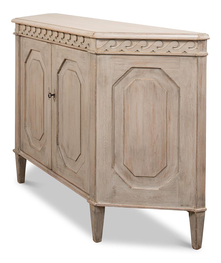 Sarreid Ltd - Wrenn Credenza, Stone Grey - 53411-1 veiw 9
