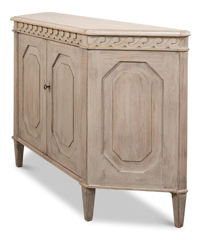 Sarreid Ltd - Wrenn Credenza, Stone Grey - 53411-1 veiw 9