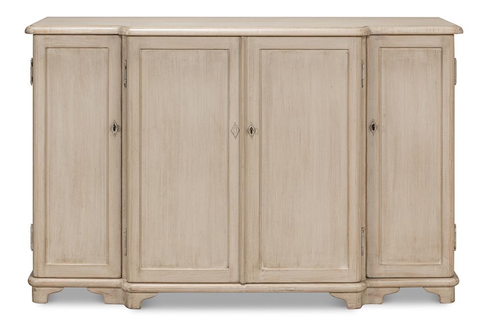 Sarreid Ltd - Entree Sideboard, Stone Grey Finish - 53585-1 veiw 2