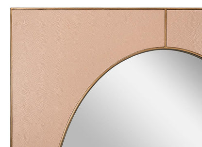 Sarreid Ltd - Francis Mirror,Shagreen,Antique Mushroom - 54247-5 veiw 3