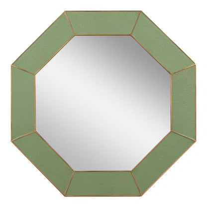 Sarreid Ltd - Eleanor Mirror,Shagreen,Watercress - 54249-3 veiw 1