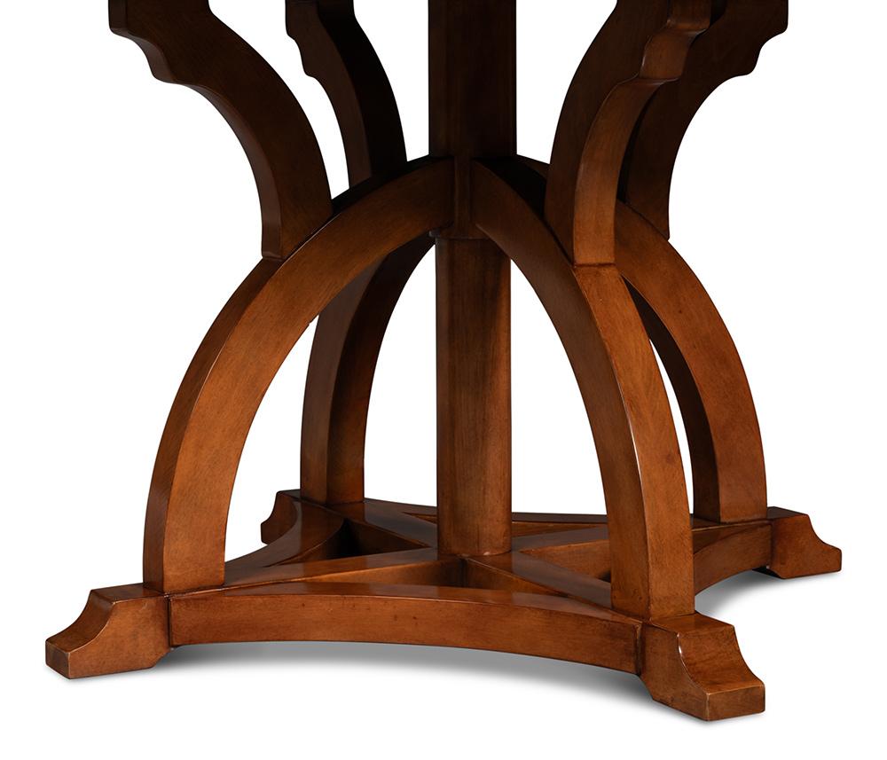 Sarreid Ltd - Austin Jupe Dining Table,Medium,Walnut - 54230-OW veiw 11