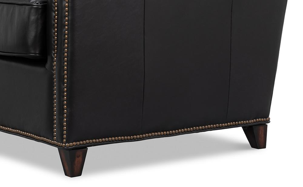 Sarreid Ltd - Vandike Arm Chair, Onyx Black - 54193 veiw 11
