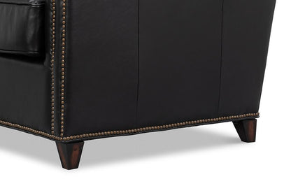 Sarreid Ltd - Vandike Arm Chair, Onyx Black - 54193 veiw 11
