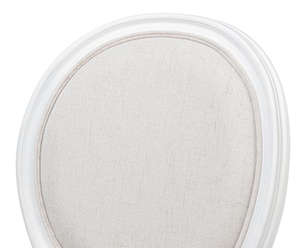 Sarreid Ltd - Hugo Oval Side Chair, Cortina White (Set of 2) - 54174 veiw 9