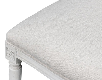 Sarreid Ltd - Hugo Oval Side Chair, Cortina White (Set of 2) - 54174 veiw 11