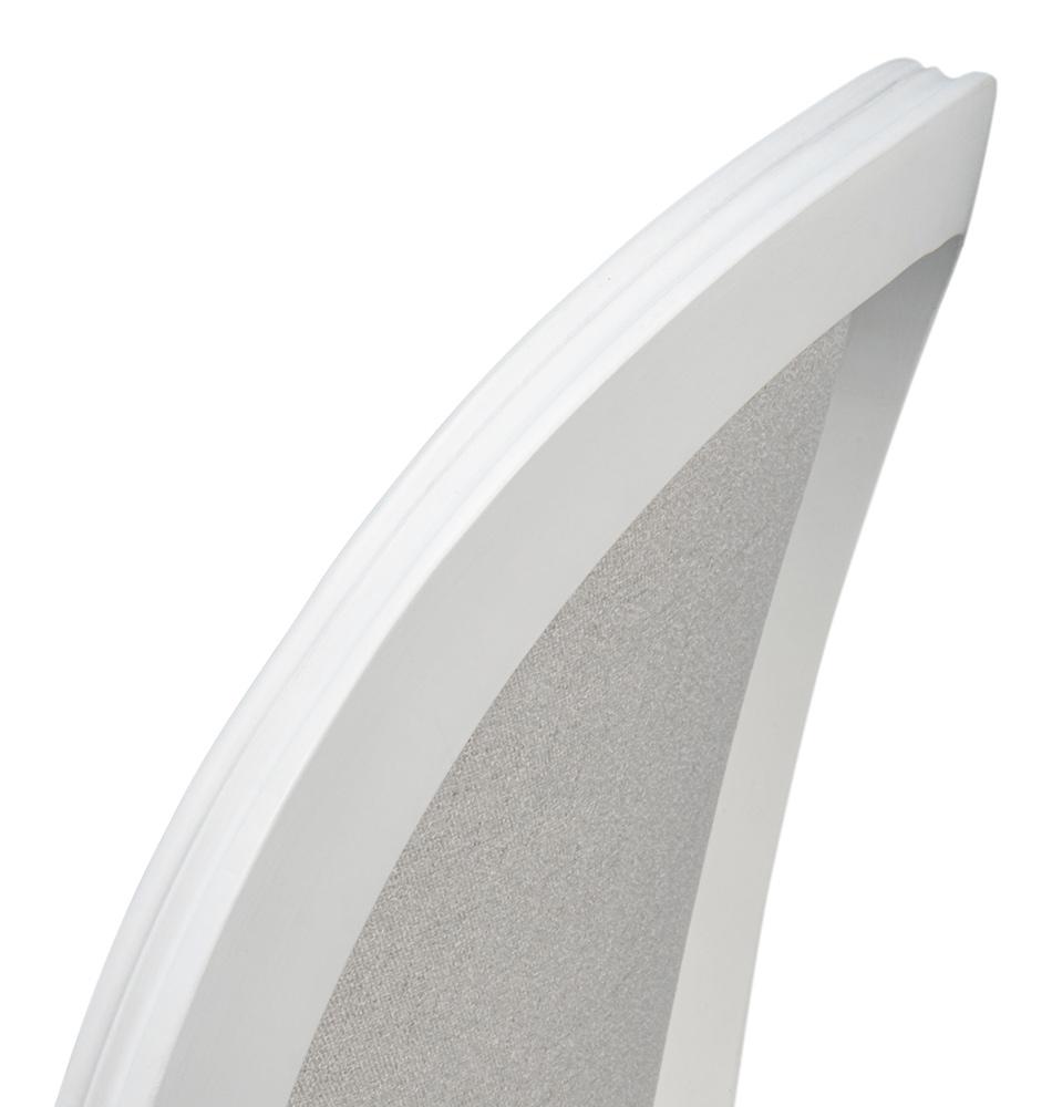 Sarreid Ltd - Hugo Oval Side Chair, Cortina White (Set of 2) - 54174 veiw 12