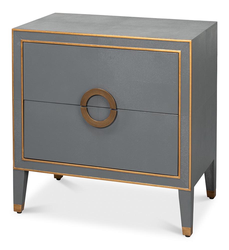 Sarreid Ltd - Gabriella Night Stand, Quiet Shade - 54001-1 veiw 1