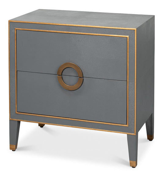 Sarreid Ltd - Gabriella Night Stand, Quiet Shade - 54001-1 veiw 1