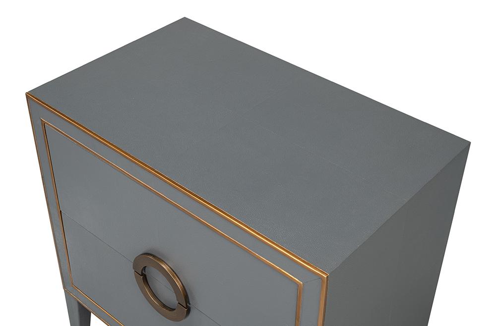 Sarreid Ltd - Gabriella Night Stand, Quiet Shade - 54001-1 veiw 4