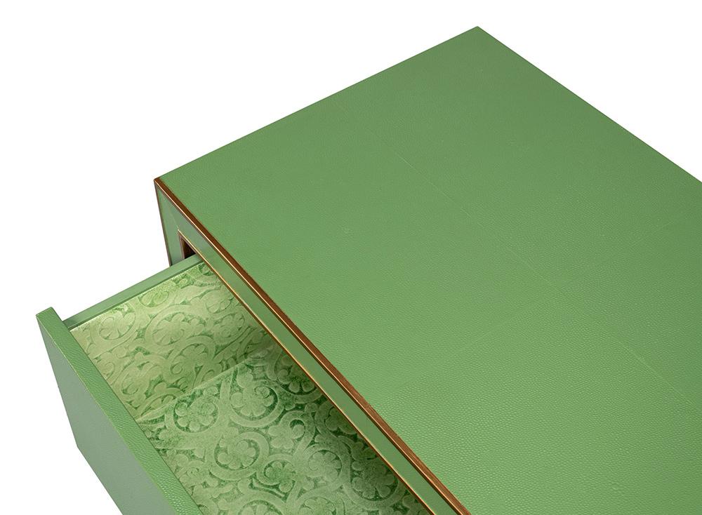 Sarreid Ltd - Gabriella Night Stand, Watercress - 54001-3 veiw 5