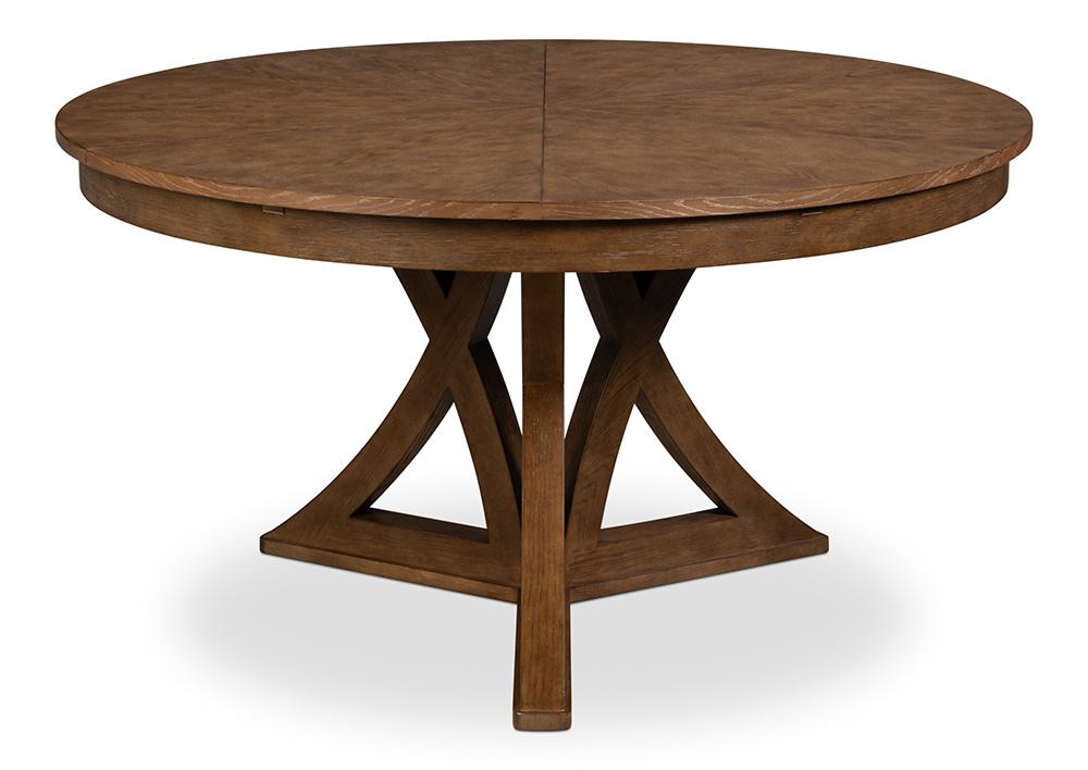 Sarreid Ltd - Casual Jupe Dining Table,Light Mink,Med - 54196-LM veiw 1