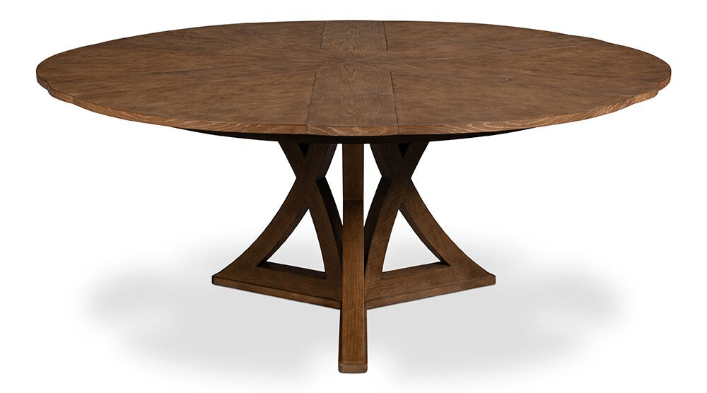 Sarreid Ltd - Casual Jupe Dining Table,Light Mink,Med - 54196-LM veiw 5