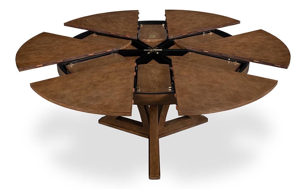 Sarreid Ltd - Casual Jupe Dining Table,Light Mink,Med - 54196-LM veiw 7