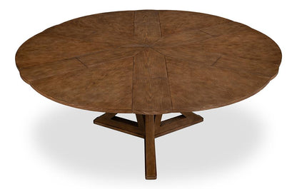 Sarreid Ltd - Casual Jupe Dining Table,Light Mink,Med - 54196-LM veiw 8