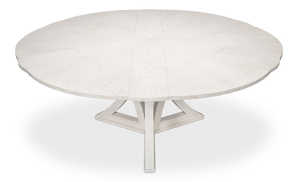 Sarreid Ltd - Casual Jupe Dining Table,Workingwhite,Md - 54196-WW veiw 9
