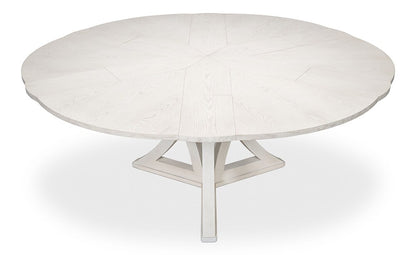 Sarreid Ltd - Casual Jupe Dining Table,Workingwhite,Md - 54196-WW veiw 9