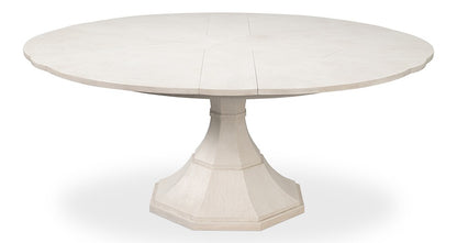 Sarreid Ltd - Giselle Jupe Table,Med, Working White - 54210-WW veiw 5