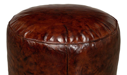 Sarreid Ltd - Soccerball Stool - Brown - 29377 veiw 5