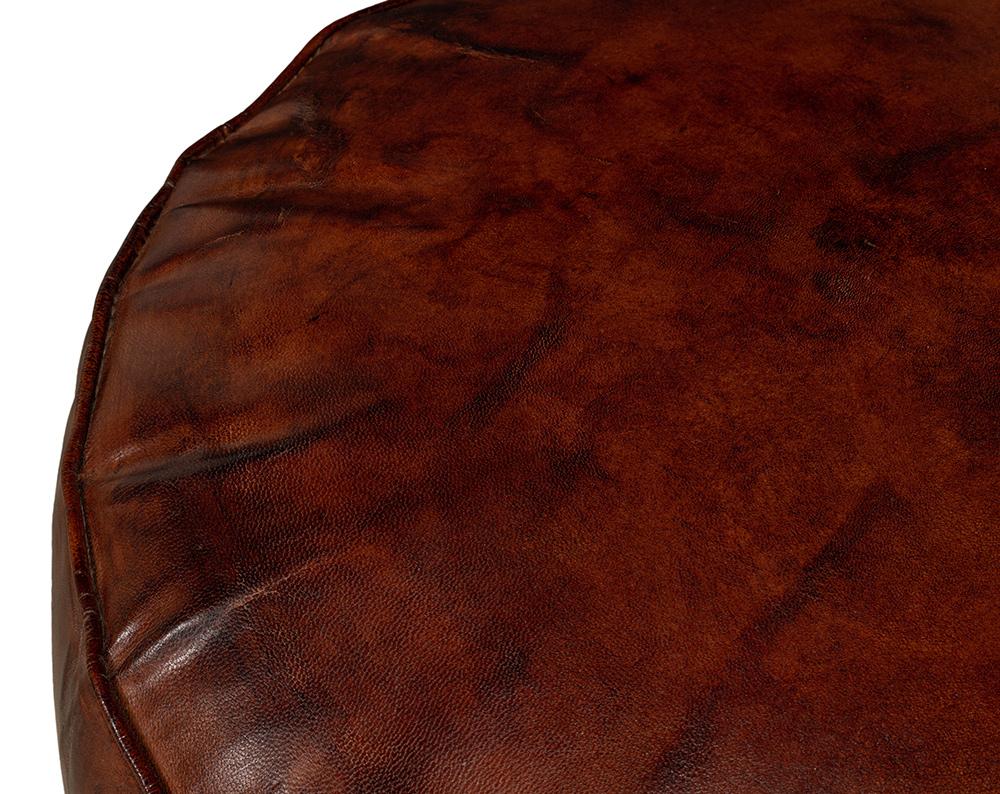 Sarreid Ltd - Soccerball Stool - Brown - 29377 veiw 12