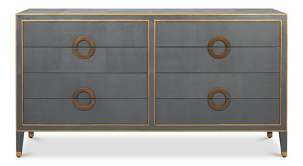 Sarreid Ltd - Gabriella Chest Of Drawers, Quiet Shade - 54002-1 veiw 2