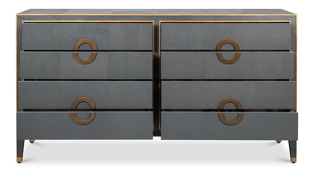Sarreid Ltd - Gabriella Chest Of Drawers, Quiet Shade - 54002-1 veiw 3