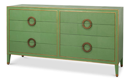Sarreid Ltd - Gabriella Chest Of Drawers, Watercress - 54002-3 veiw 1