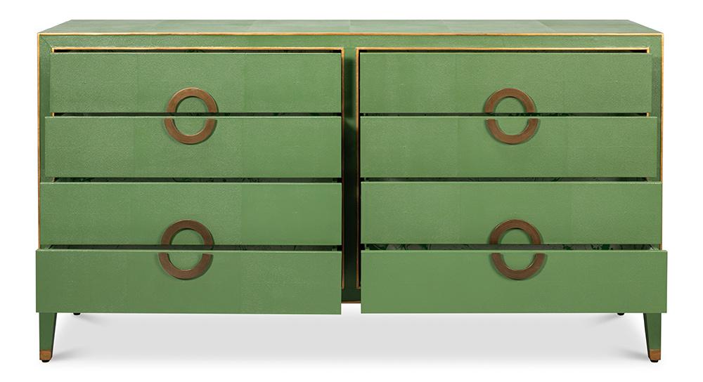 Sarreid Ltd - Gabriella Chest Of Drawers, Watercress - 54002-3 veiw 3