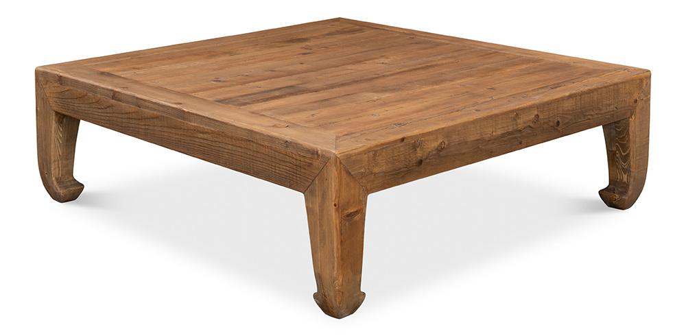 Sarreid Ltd - Classic Chinese Coffee Table - Tan - 30083 veiw 3