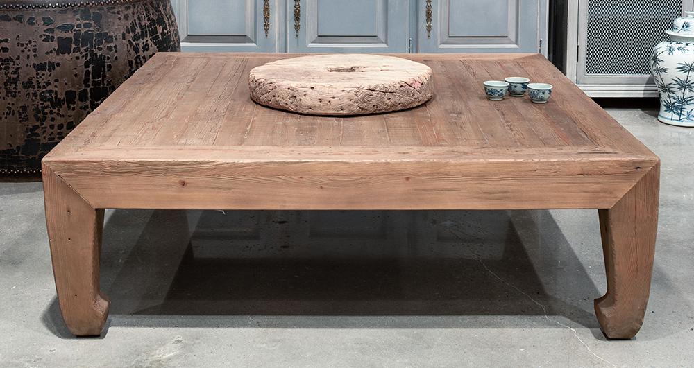 Sarreid Ltd - Classic Chinese Coffee Table - Tan - 30083 veiw 7