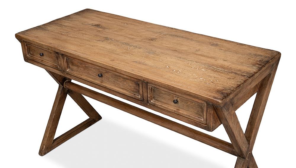 Sarreid Ltd - Kitchen Desk, Brown - 40390-2 veiw 4