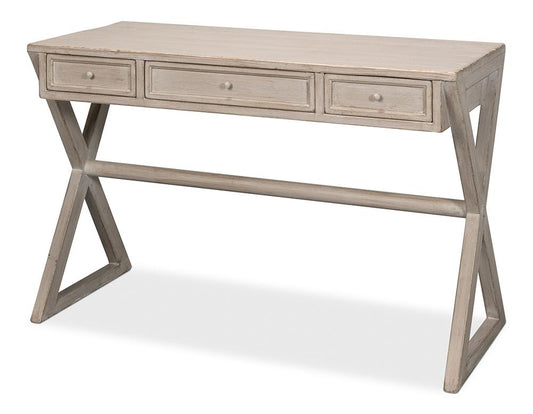 Sarreid Ltd - Kitchen Desk, Stone Grey - 40390-1 veiw 1