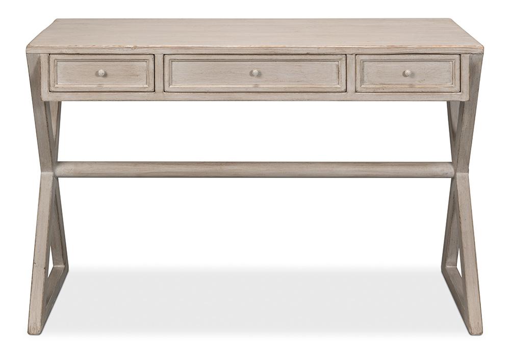 Sarreid Ltd - Kitchen Desk, Stone Grey - 40390-1 veiw 2