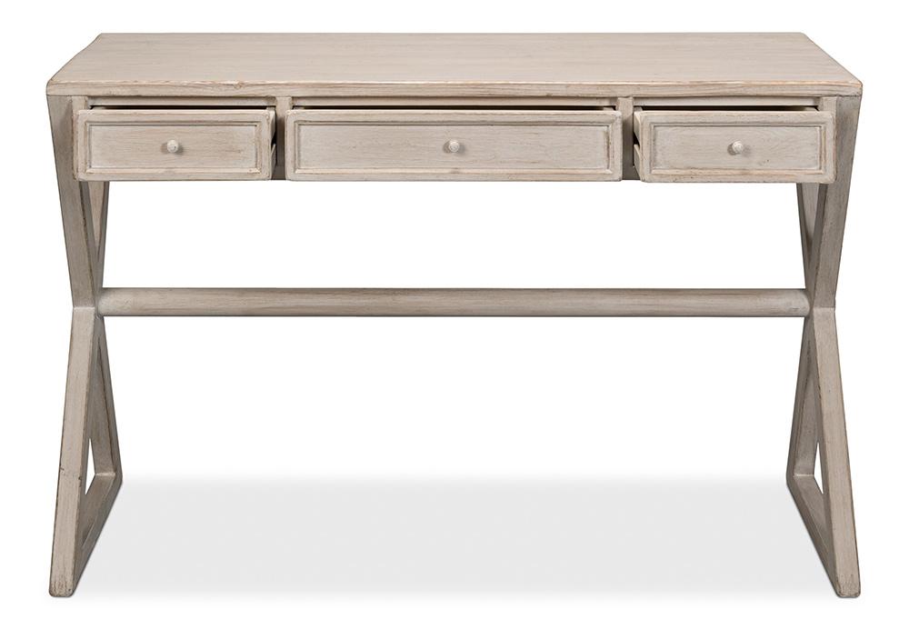 Sarreid Ltd - Kitchen Desk, Stone Grey - 40390-1 veiw 3