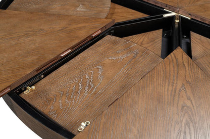 Sarreid Ltd - Tower Jupe Dining Table,Lrg,Light Mink - 54225-LM veiw 8