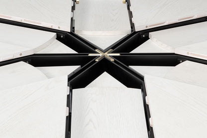 Sarreid Ltd - Tower Jupe Dining Table,Lrg,Working Wht - 54225-WW veiw 8