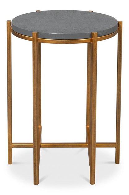 Sarreid Ltd - Spence Side Table, Quiet Shade - 54006-1 veiw 2