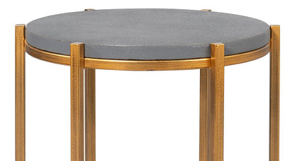 Sarreid Ltd - Spence Side Table, Quiet Shade - 54006-1 veiw 6